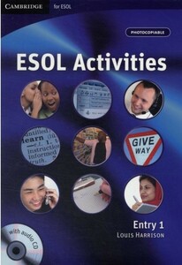Іноземні мови: ESOL Activities Entry 1 Book with Audio CD