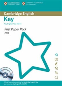 Past Paper Packs Cambridge English: Key 2011 (KET) Past Paper Pack with CD