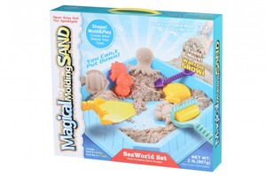 Ліплення та пластилін: Чарівний пісок Підводний світ 0,9 кг (натуральний) Same Toy