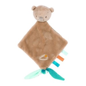 Тварини: М'яка іграшка Doodoo ведмедик Базиль Nattou
