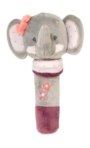 Розвивальні іграшки: Брязкальце з шарудінням слоник Адель Nattou