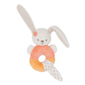Розвивальні іграшки: Брязкальце-кільце Кролик Мія Nattou