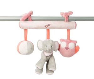 Развивающие игрушки: Мини мобайл на завязках Адель и Валентина Nattou