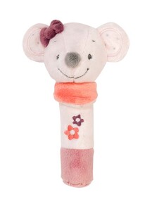 Розвивальні іграшки: Брязкальце з шарудінням мишка Валентина Nattou