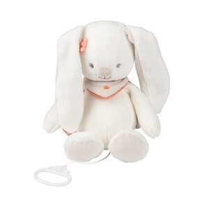 Животные: Мягкая игрушка с музыкой кролик Мия (28 см) Nattou