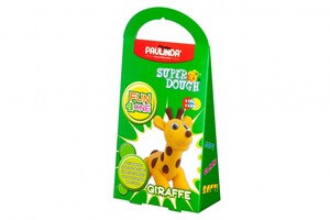 Лепка и пластилин: Масса для лепки Super Dough Fun4one Жираф (подвижные глаза) PAULINDA