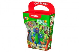 Лепка и пластилин: Масса для лепки Super Dough Cool Dragon Дракон (синий) PAULINDA