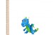 Масса для лепки Super Dough Cool Dragon Дракон (синий) PAULINDA дополнительное фото 4.