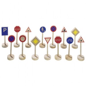 Игровой набор - Дорожные знаки Goki