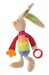 Мягкая игрушка Кролик с погремушкой (26 см) Sigikid дополнительное фото 1.