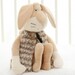М'яка іграшка Кролик в жупані (31 см) Sigikid дополнительное фото 4.