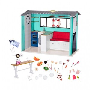 Ігри та іграшки: Ігровий набір — Пляжний будинок з аксесуарами Our Generation