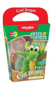 Лепка и пластилин: Масса для лепки Super Dough Cool Dragon Дракон (зеленый) PAULINDA