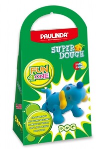 Лепка и пластилин: Масса для лепки Super Dough Fun4one Собака (подвижные глаза ) PAULINDA