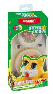 Лепка и пластилин: Масса для лепки Super Dough Shiny Eyes Кот Mimmy глянцевые глаза PAULINDA