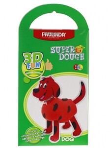 Ліплення та пластилін: Маса для ліплення Super Dough 3D FUN Собака PAULINDA