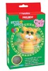 Масса для лепки Super Dough Circle Baby Кот заводной механизм (оранжевый) PAULINDA