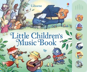 Книги для детей: Little children's music book with musical sounds