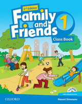 Навчальні книги: Family and Friends: Level 1. Class Book (+multirom Pack) (9780194808293)