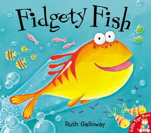 Книги про тварин: Fidgety Fish - Little Tiger Press
