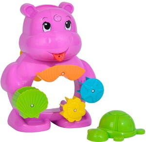 Развивающие игрушки: Игровой набор для ванны Бегемотик с черепашкой, ABC
