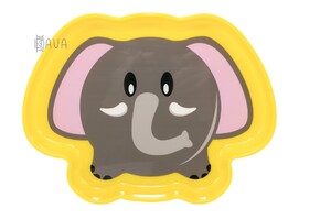 Тарілки: Тарілочка дитяча «Улюблені звірята», Baby team (слоник/совеня)