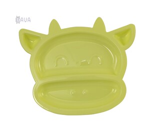 Дитячий посуд і прибори: Тарілочка дитяча, Baby team (зелений)