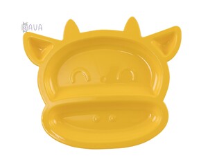 Дитячий посуд і прибори: Тарілочка дитяча, Baby team (жовтий)