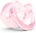 Пустышка ортодонтическая силиконовая Orthosoft, от 0 мес., розовая, Nuvita дополнительное фото 1.
