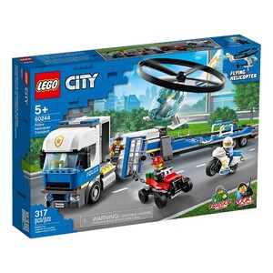 Конструкторы: LEGO® Перевозка полицейского вертолета (60244)