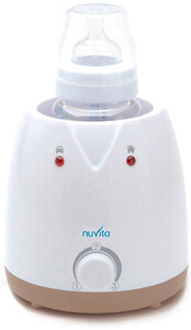 Для мами: Підігрівач пляшечок для 220V / 9V (для дому та автомобіля), Nuvita