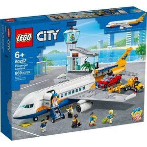 Наборы LEGO: Конструктор LEGO City Пассажирский самолёт 60262