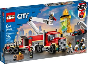Наборы LEGO: Конструктор LEGO City Пожарный командный пункт 60282