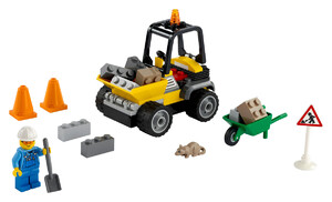 Конструктори: Конструктор LEGO City Пікап для дорожніх робіт 60284