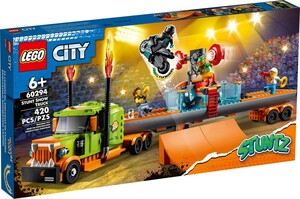Конструкторы: Конструктор LEGO City Каскадерский грузовик 60294