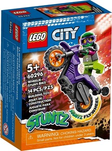 Конструкторы: Конструктор LEGO City Каскадерский трюковый мотоцикл 60296
