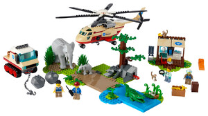Набори LEGO: Конструктор LEGO City Операція з порятунку диких тварин 60302