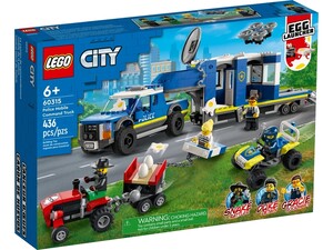 Игры и игрушки: Конструктор LEGO City Полицейский грузовик с мобильным центром управления 60315