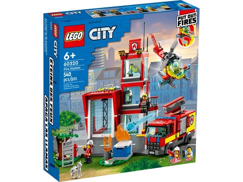 Наборы LEGO: Конструктор LEGO City Fire Пожежне депо 60320