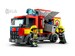 Конструктор LEGO City Fire Пожежне депо 60320 дополнительное фото 3.