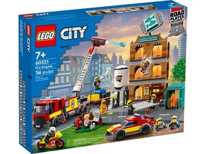 Игры и игрушки: Конструктор LEGO City Пожарная бригада 60321