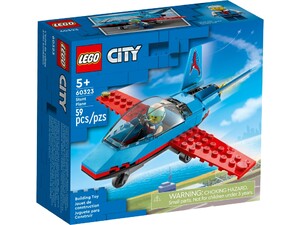 Наборы LEGO: Конструктор LEGO City Каскадерский самолет 60323
