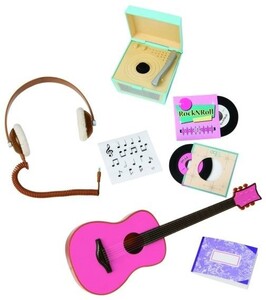 Игры и игрушки: Набор аксессуаров для записи ретро музыки (7 предметов), Our Generation