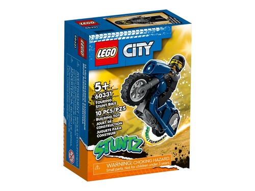 Наборы LEGO: Конструктор LEGO City Stuntz Туристичний каскадерський мотоцикл 60331