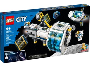 Ігри та іграшки: Конструктор LEGO City Space Місячна Космічна станція 60349