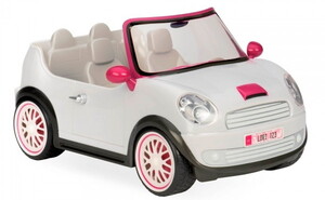 Коляски и транспорт для кукол: Машина белая с FM-радио, транспорт для кукол, Lori