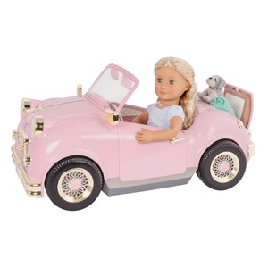 Коляски и транспорт для кукол: Ретро кабриолет для кукол (свет, звук), Our Generation