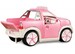 Джип рожевий з FM-радіо та світлом, транспорт для ляльок, Lori дополнительное фото 1.