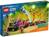 Конструктор LEGO Stuntz Завдання із каскадерською вантажівкою та вогняним колом 60357