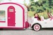 Кемпер на колесах рожевий (світло), транспорт для ляльок, Lori дополнительное фото 4.